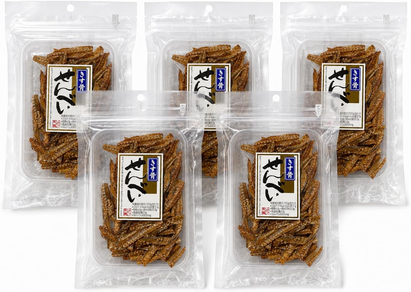 きす骨せんべい 袋タイプ（増永食品）